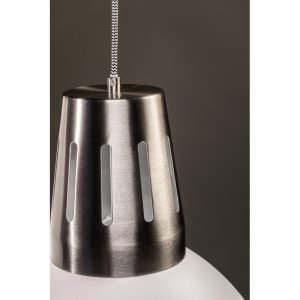 LUBINIS ŠVIESTUVAS ARTEMIA L,2508,AC220-240V,50/60HZ,1*E27,MAKS.40W,IP20,34,5CM, VIENVIETIS, BALTAS - Image 3