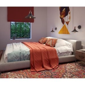 SIENINIS ŠVIESTUVAS LORET+ SU JUNGIKLIU,7901,AC220-240V,50/60HZ,1*E27,MAKS.40W, SKERSMUO 20CM, VIENVIETIS, JUODAS - Image 3
