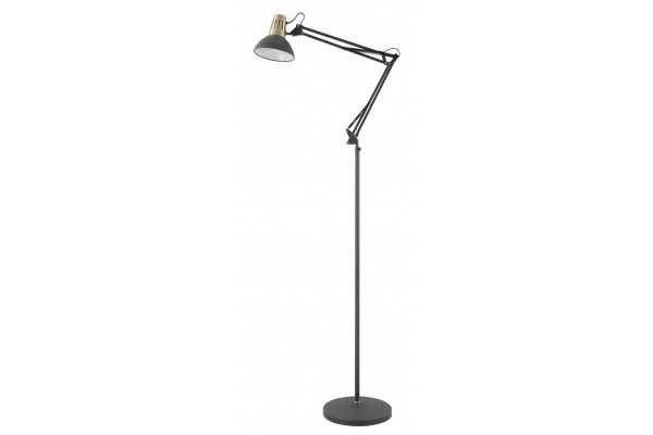 Artemia F LP-ART-F-E27-10-DEC toršeras 1x40W E27 juodas/auksinis 170cm