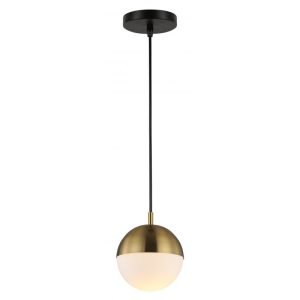 LUBINIS ŠVIESTUVAS ABIES,3558,AC220-240V,50/60HZ,1*E27,IP20,VIENVIETIS,AUKSINIS - Image 2