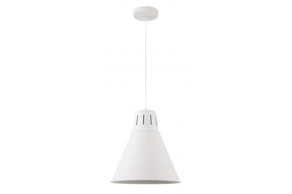 LUBINIS ŠVIESTUVAS GIANNI L,8112,AC220-240V,50/60HZ,1*E27,MAKS.40W,IP20,SKERSMUO 32CM,VIENVIETIS,BALTAS