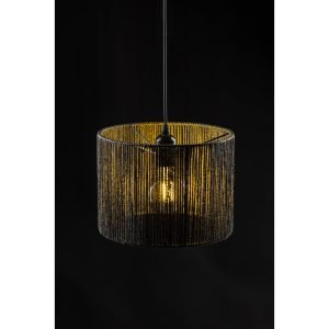 Lubinis šviestuvas Foresto, Ø29cm, juodos spalvos - Image 4
