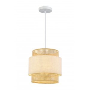 Lubinis šviestuvas ABRA, viengubas, Ø40cm, kreminis - Image 3