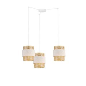 Lubinis šviestuvas ABRA 2, trigubas, 3x Ø20cm, kreminis - Image 4