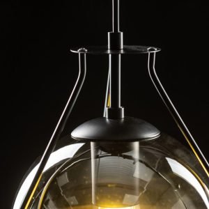Lubinis šviestuvas Drop 2, Ø21, E27, max 25W, juodas - Image 2