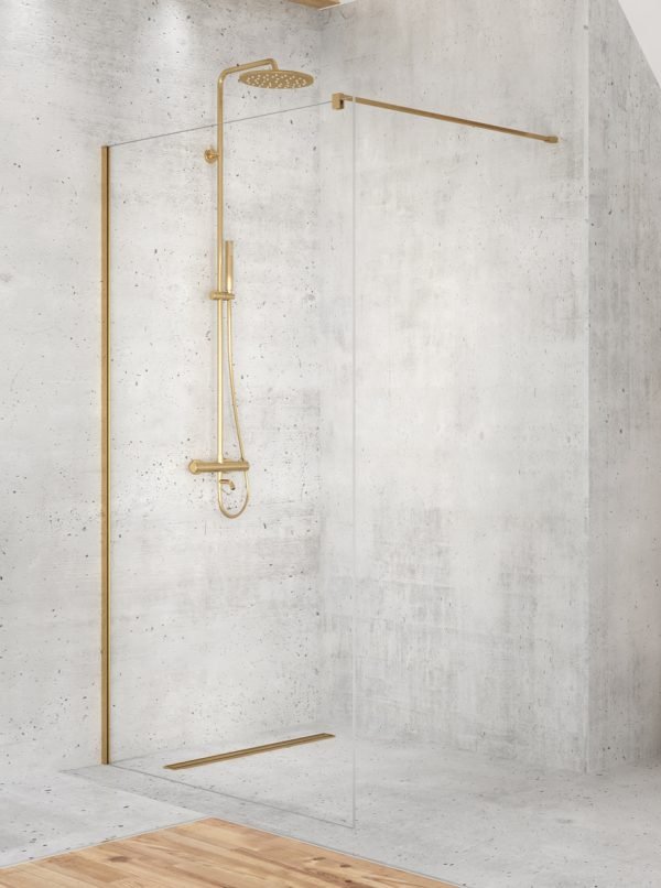 Dušo kabina Velio Satin Gold