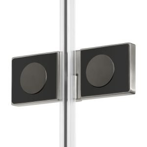 Dušo kabina New Soleo Gunmetal Brushed dvigubomis durimis - Image 8