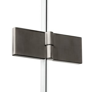 Dušo kabina New Soleo Gunmetal Brushed dvigubomis durimis - Image 7