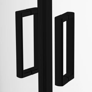 Dušo kabina Suvia Black, kvadratinė - Image 4