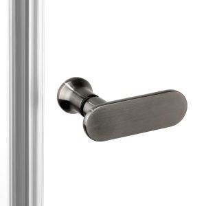 Dušo kabina New Soleo Gunmetal Brushed dvigubomis durimis - Image 5