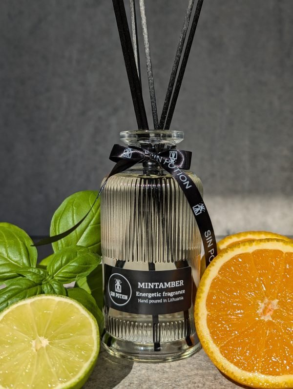 Namų kvapas Sin Potion, Mintamber