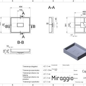 Praustuvas CAPRI MIRASOFT - Image 3