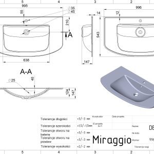 Praustuvas DEA 1000 MIRASOFT - Image 3