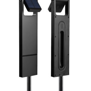 Sodo šviestuvas Dragos II, vartomas, pakraunamas nuo saulės, 100lm, IP54