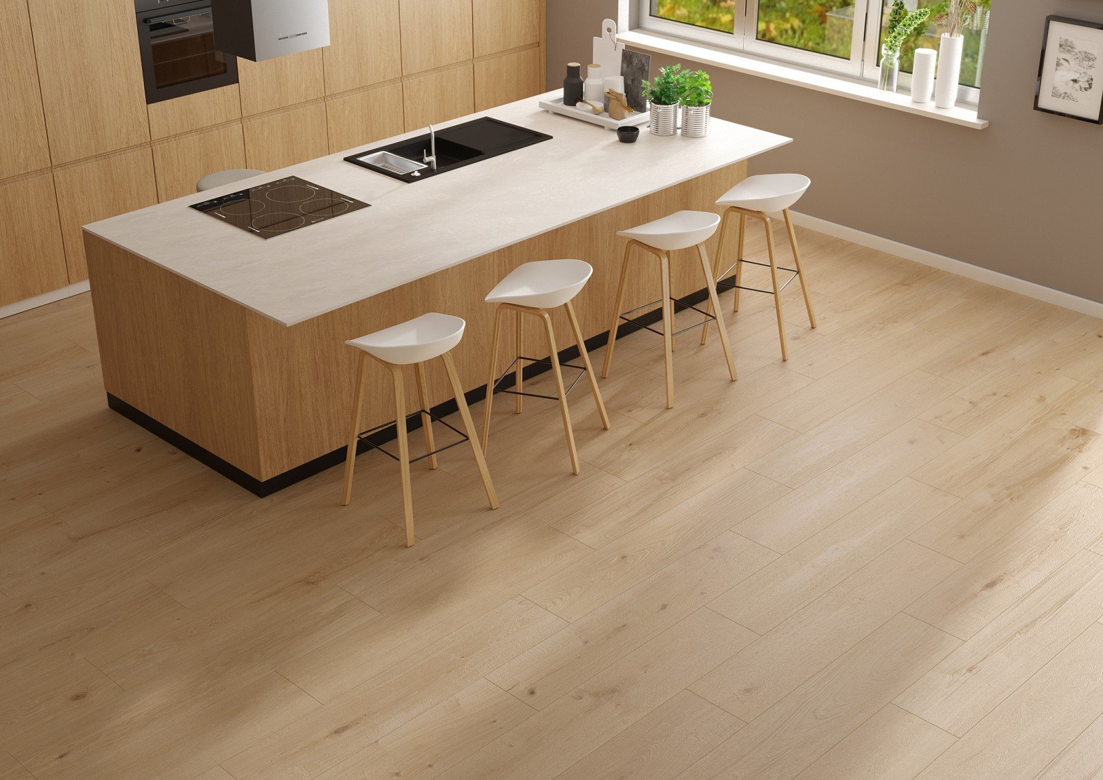 RWK232 Straw Villa Rica Oak, FN (1210x234x5+1mm)